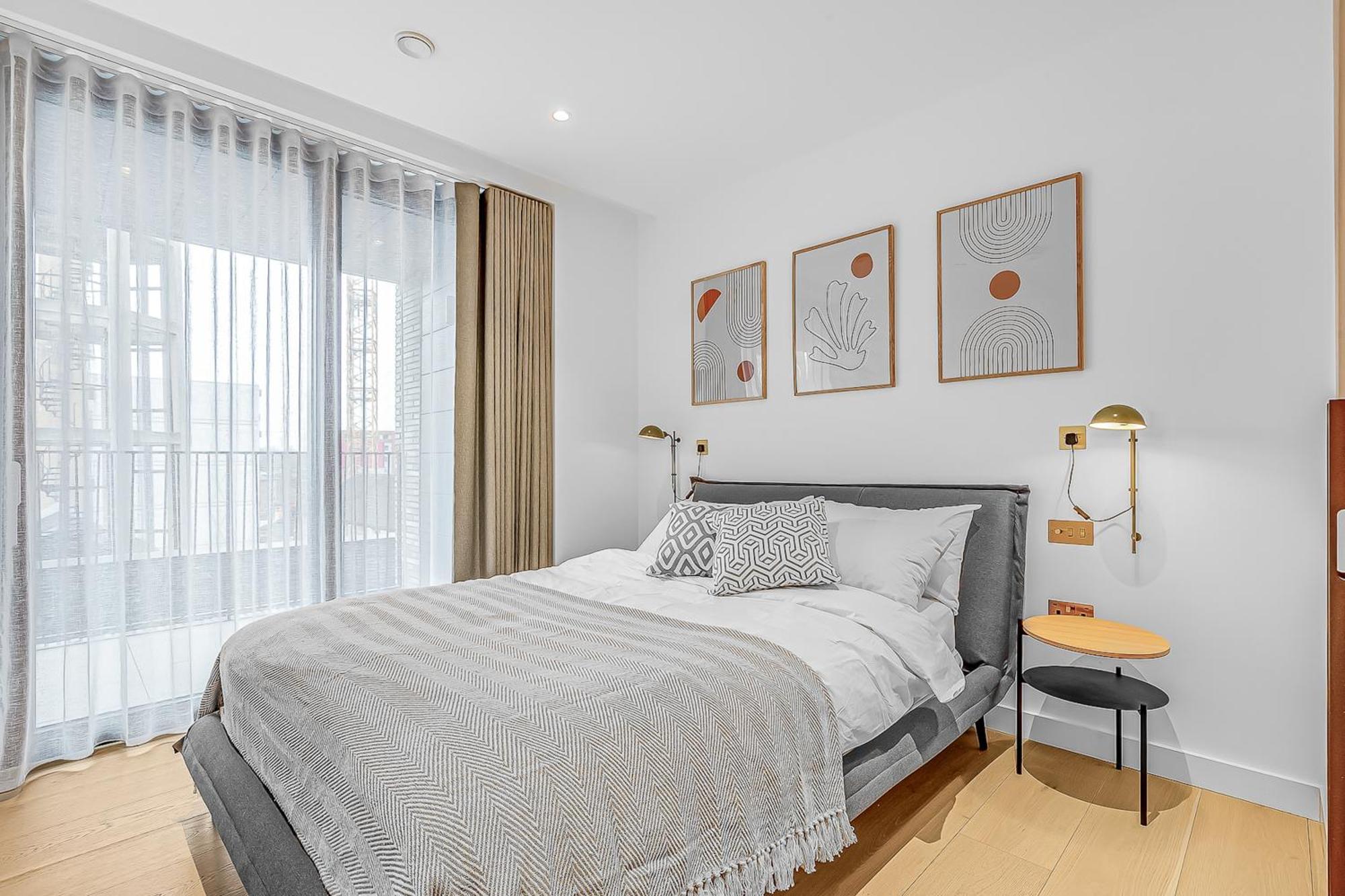 Modern King'S Cross Apartments 런던 객실 사진