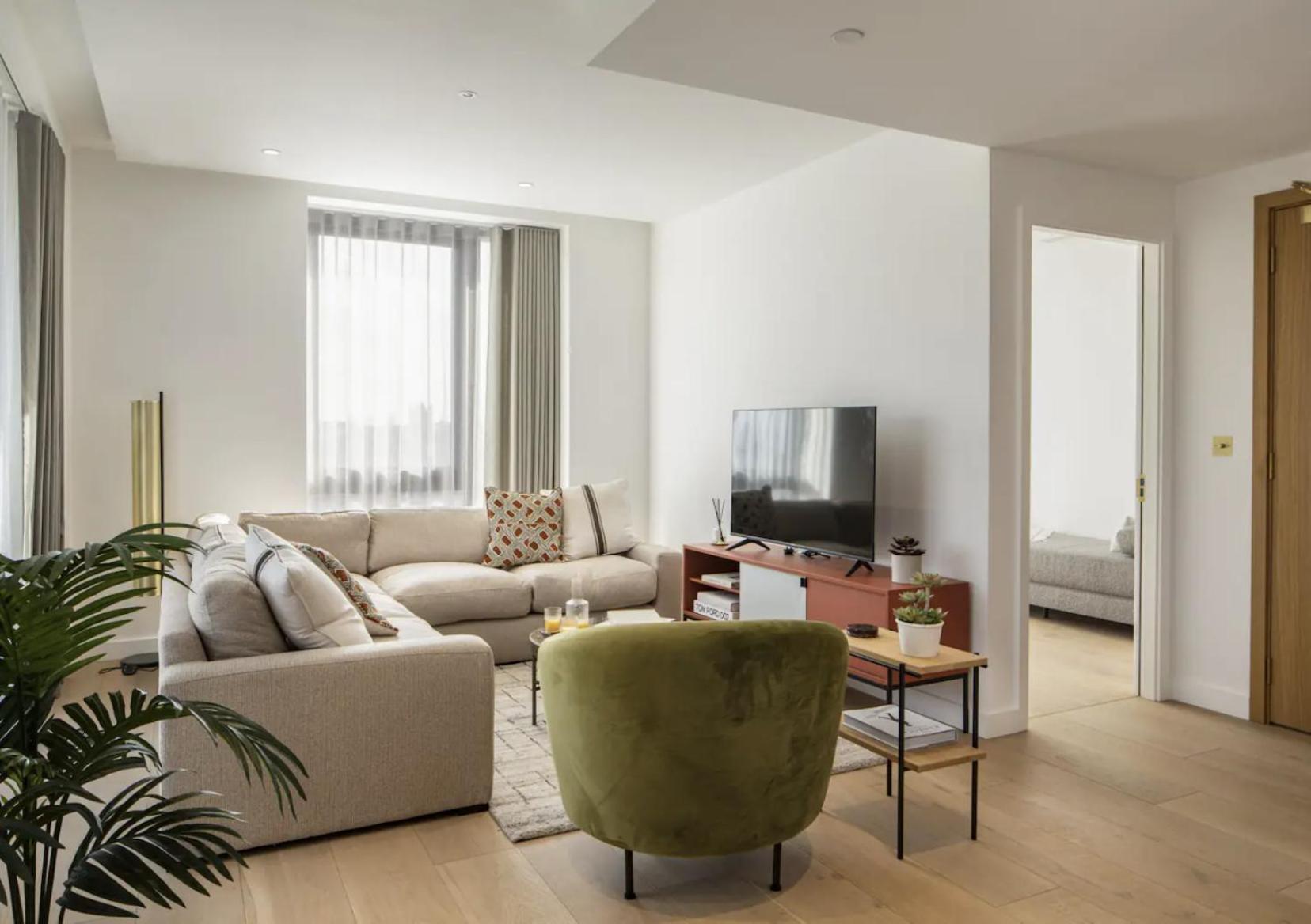 Modern King'S Cross Apartments 런던 객실 사진