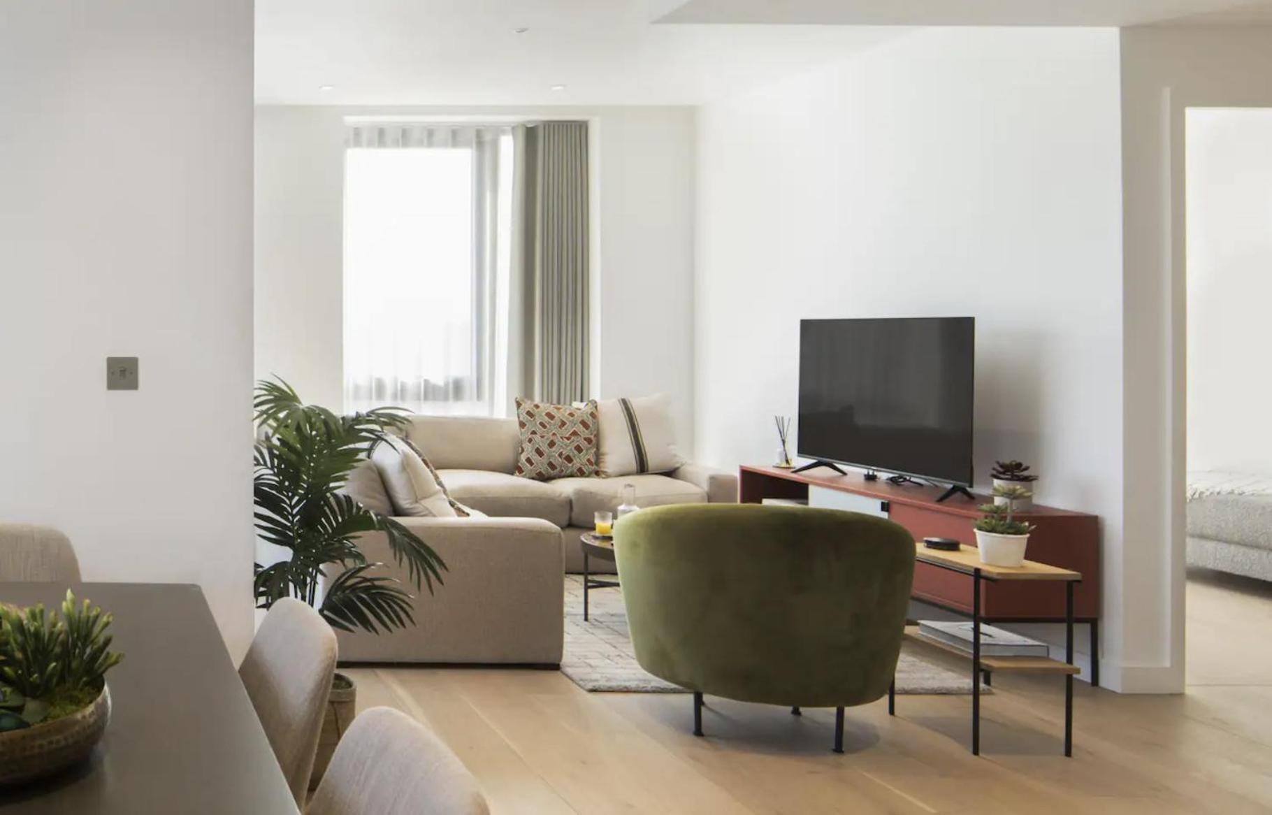 Modern King'S Cross Apartments 런던 객실 사진