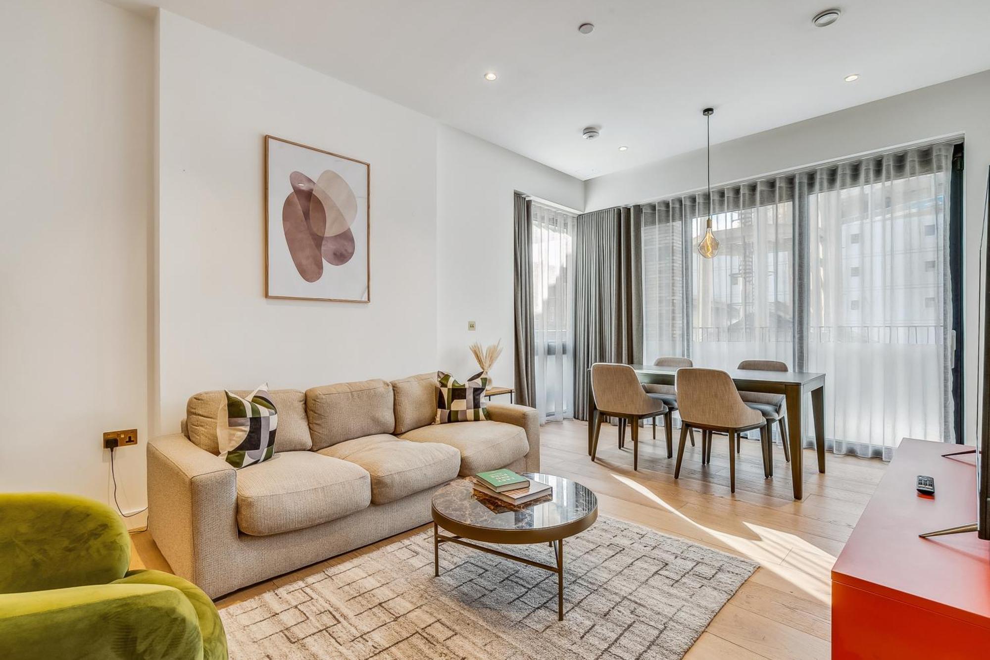 Modern King'S Cross Apartments 런던 외부 사진