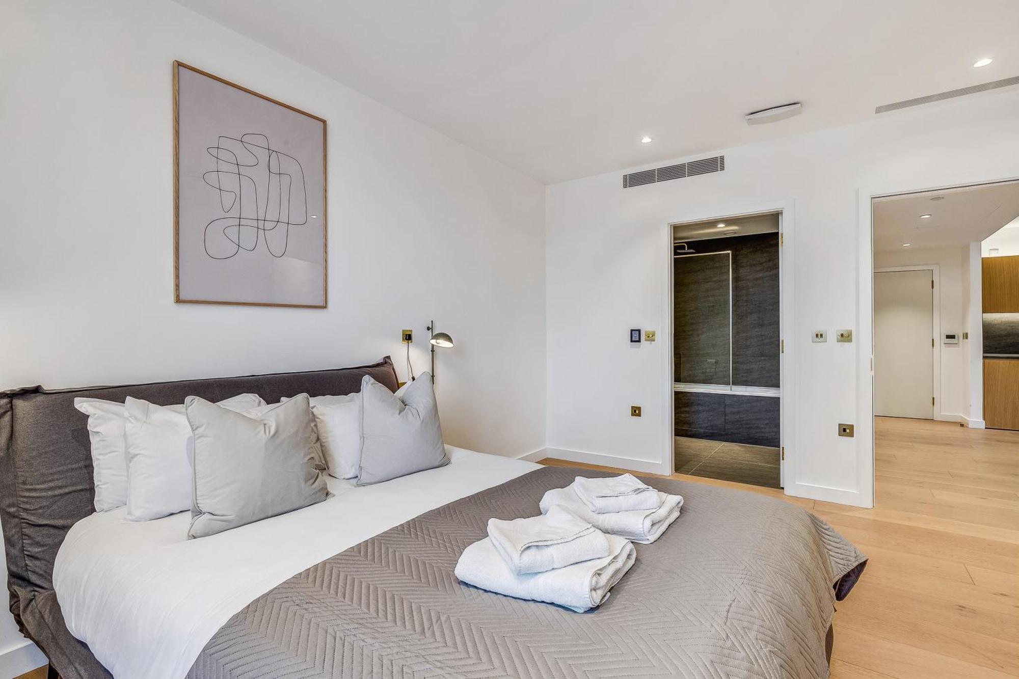 Modern King'S Cross Apartments 런던 객실 사진
