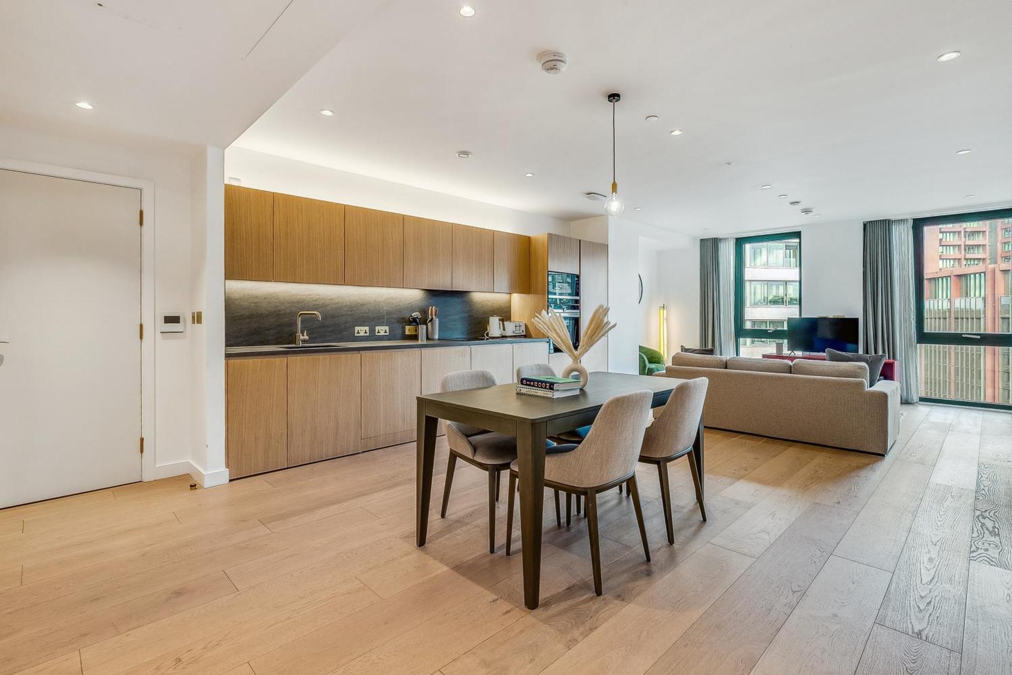 Modern King'S Cross Apartments 런던 객실 사진