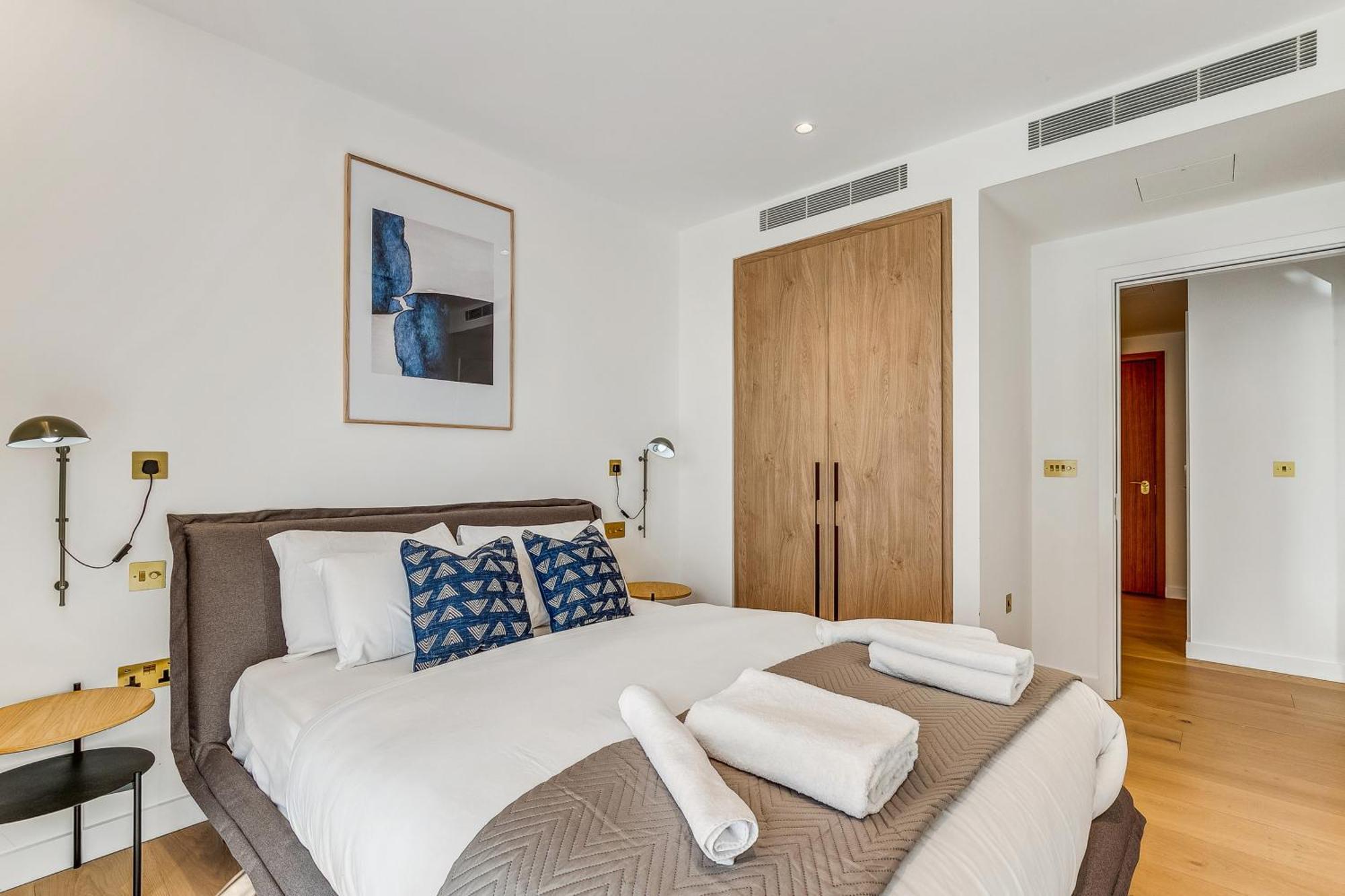 Modern King'S Cross Apartments 런던 객실 사진