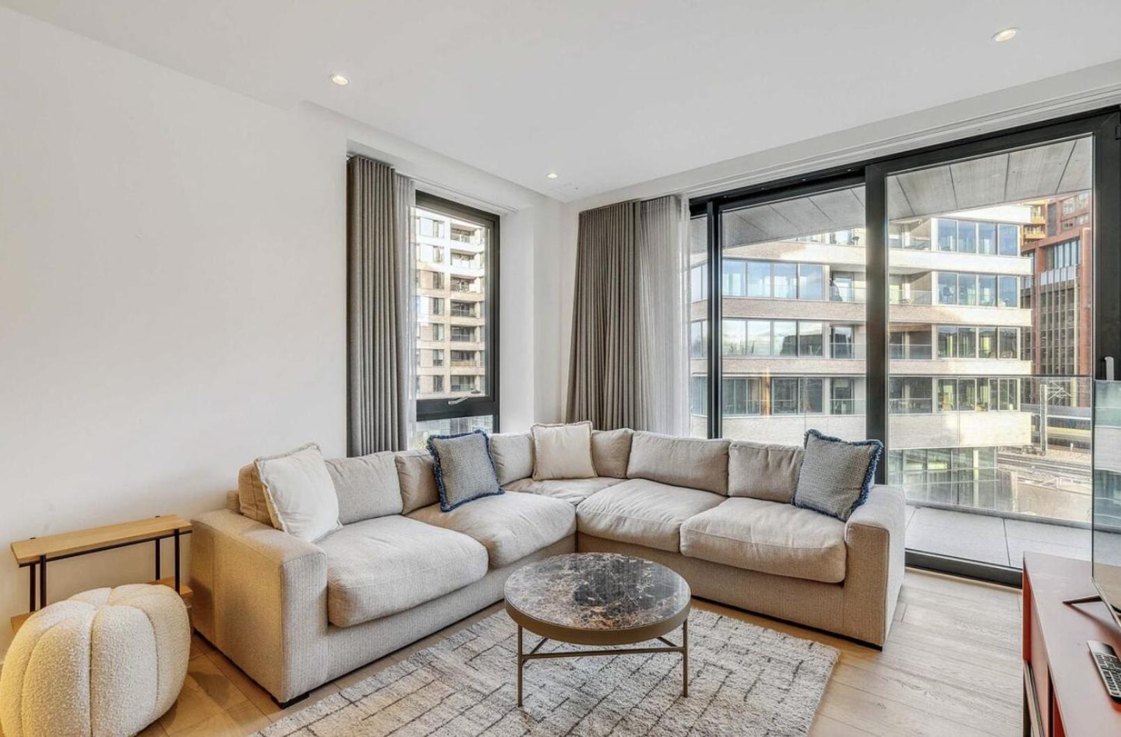 Modern King'S Cross Apartments 런던 객실 사진