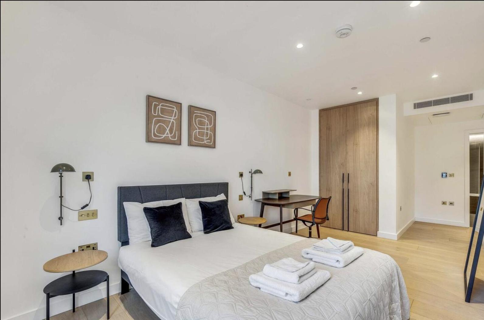 Modern King'S Cross Apartments 런던 객실 사진